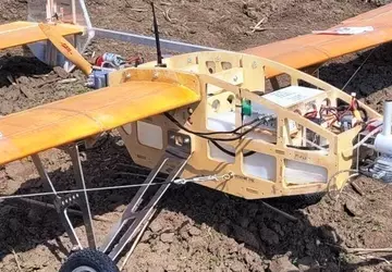 De Oekraïense strijdkrachten hebben een houten ...