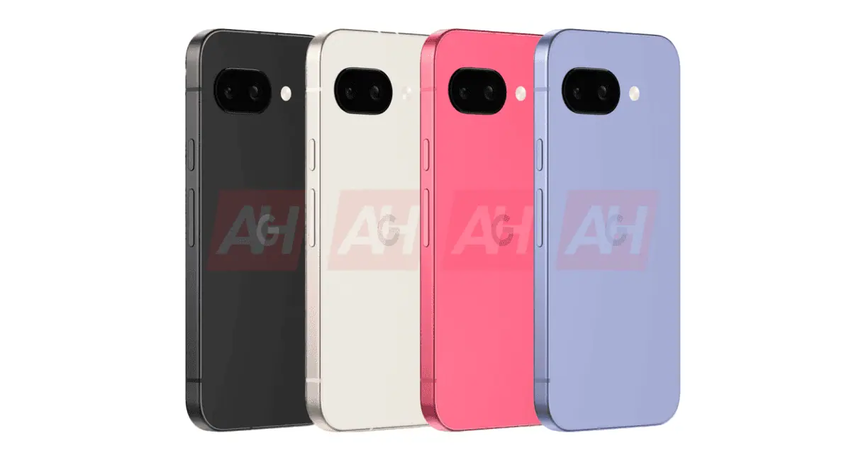 Google Pixel 9a onthuld in alle kleuren in aanloop naar lancering