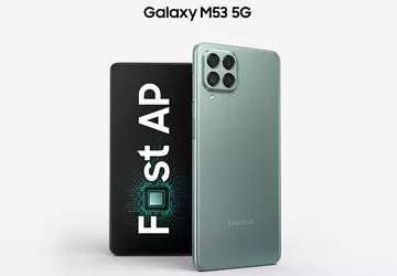 Samsung Galaxy M53 is begonnen met ...