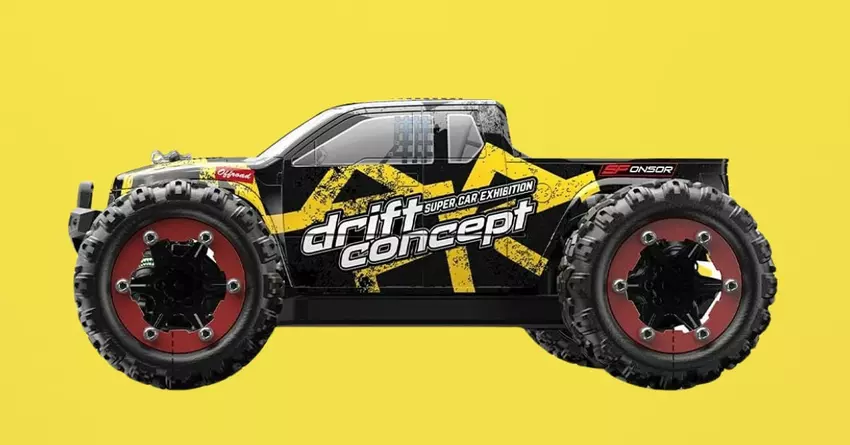 DEERC 300E Radiografisch bestuurbare auto voor volwassenen