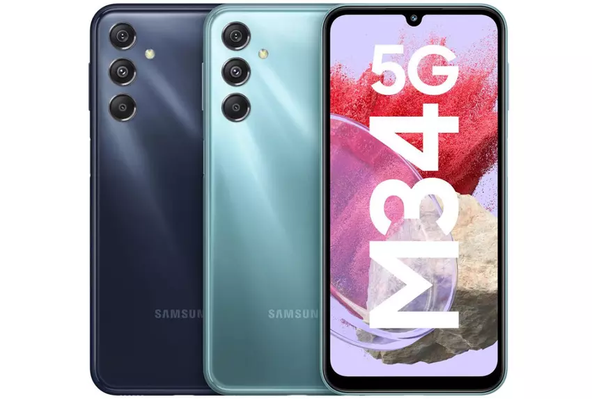 Samsung Galaxy M34 - Exynos 1280, 120Hz AMOLED scherm, 50MP camera met OIS en 6000mAh batterij vanaf $200