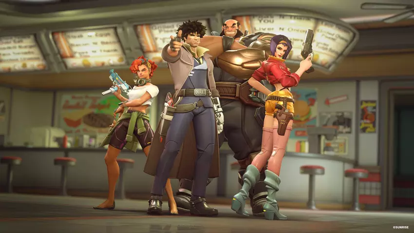 Blizzard heeft een nieuwe trailer voor Overwatch 2 vrijgegeven, waarin te zien is hoe de personages in de game eruit zullen zien met Cowboy Bebop-skins