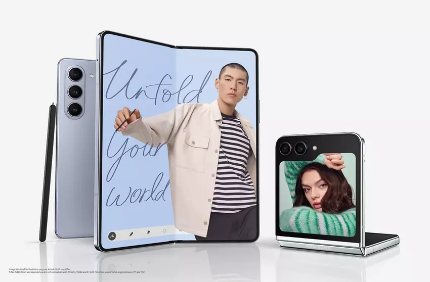 Samsung Galaxy Flip 5 en Galaxy Fold 5 gebruikers in de VS zijn begonnen met het ontvangen van de stabiele versie van Android 14 (One UI 6.0).