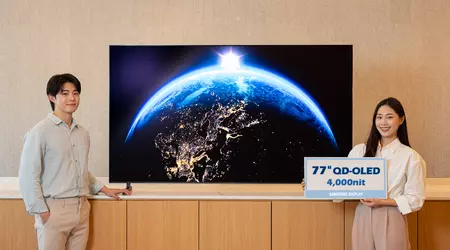 Samsung heeft een nieuw QD-OLED-paneel voor tv's onthuld met een maximale helderheid van 4.000 nits.