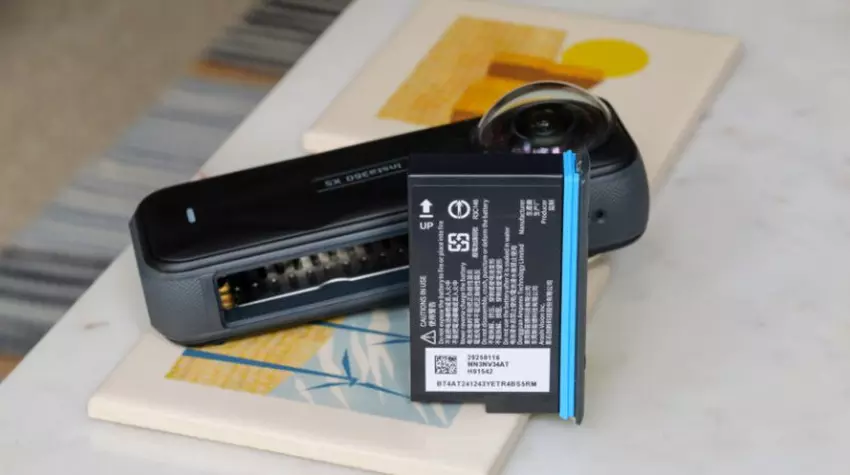 Insta360 X5 360 camera voor sport