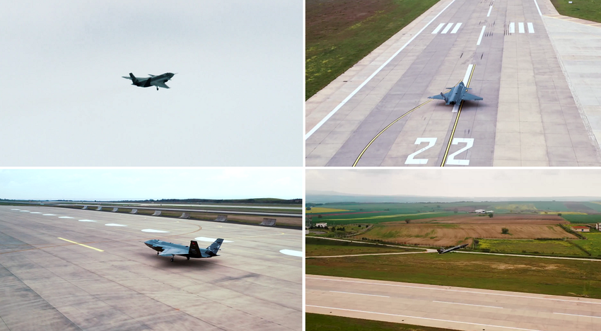 De Bayraktar Kizilelma gevechtsdrone kon 630 km/u bereiken tijdens een testvlucht.