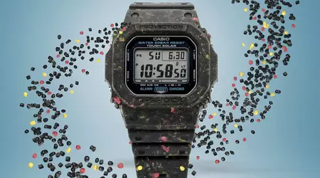 Casio heeft de G-5600BG-1 geïntroduceerd: een horloge gemaakt van gerecycled afval voor $199