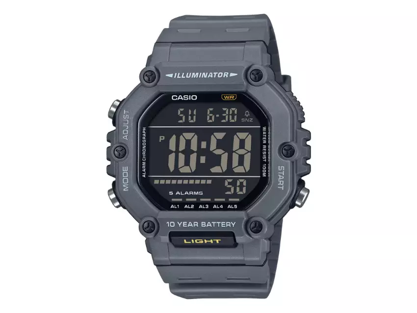 Casio AE-1600H introduceert in Europa: robuuste behuizing, batterij die 10 jaar meegaat en stijlvol ontwerp