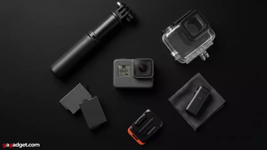 Waterdichte camera voor vloggen buitenshuis