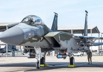 De Amerikaanse luchtmacht onthulde het F-15E ...