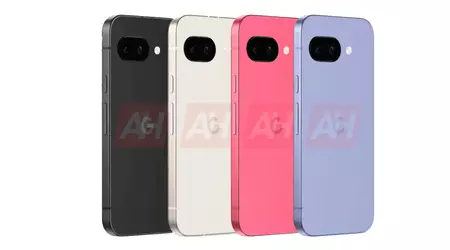 Nieuwste Google Pixel 9a renders tonen design in alle kleuren