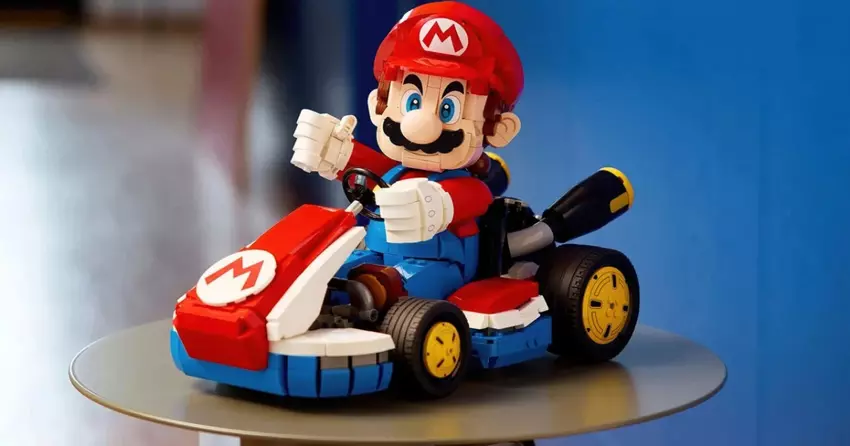 Mario-fans komen niet voorbij: Lego heeft een Mario Kart set aangekondigd: Mario & Standaard Kart met 1972 stukjes