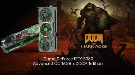 Colorful heeft de RTX 5080 grafische kaart aangekondigd in de stijl van Doom: The Dark Ages