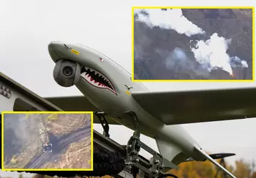 Oekraïnes SHARK-drone hielp Buk-M3 SAM lanceerinrichtingen ...