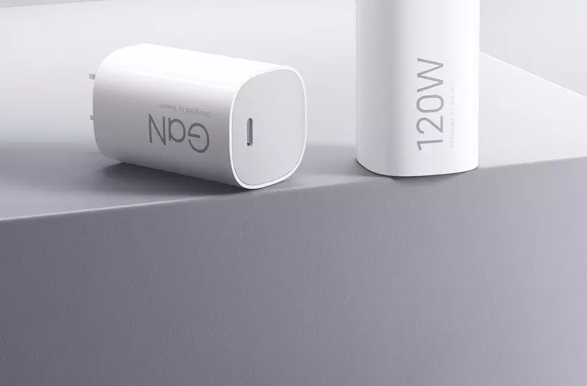 Xiaomi bereidt de lancering voor van een compacte oplader met 120 W vermogen