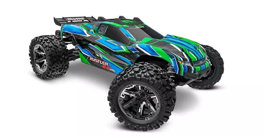 1:10 Traxxas Rustler rc auto snel