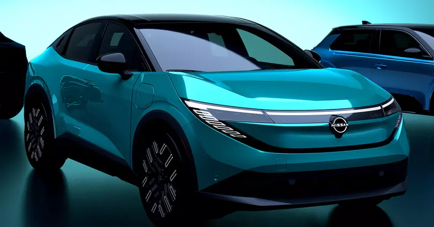 Nu is het een crossover: Nissan heeft het ontwerp van de nieuwe Leaf onthuld