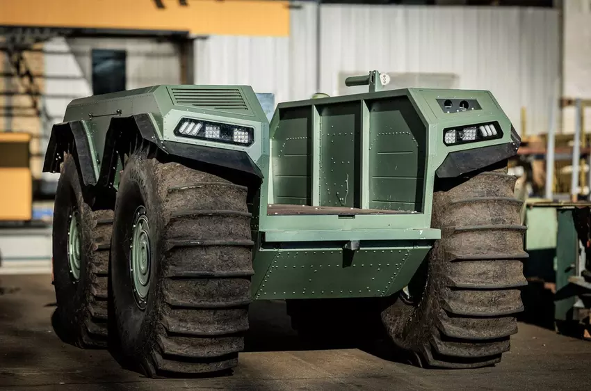 Oekraïne codificeert een andere UNEX UGV amfibische gronddrone