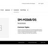 Samsung Galaxy M36 5G op de Samsung-website