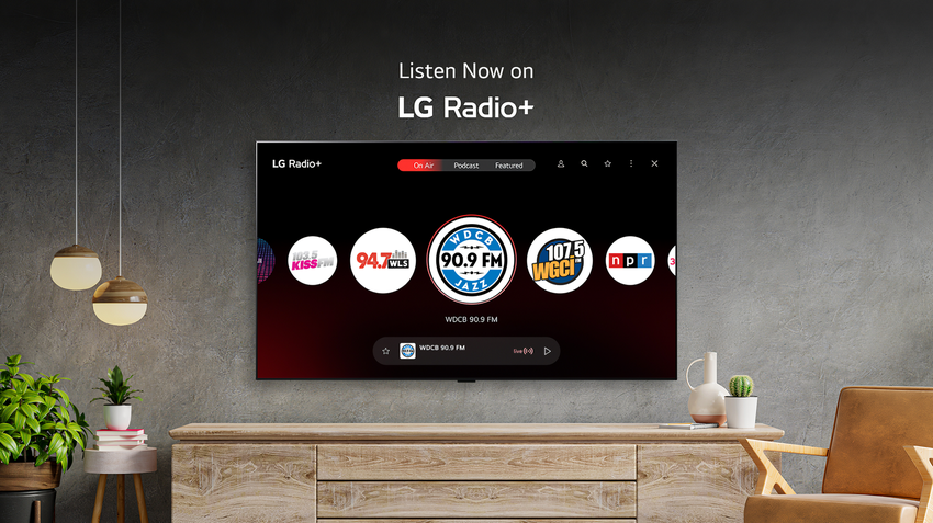 LG introduceert zijn gratis muziekstreamingdienst LG Radio+