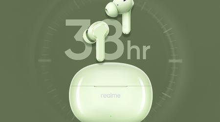 realme Buds T110 met IPX5-bescherming en een batterijlevensduur tot 38 uur debuteert buiten China