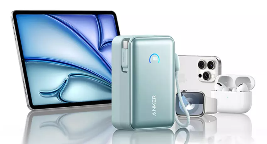 Anker lanceerde de S1 externe batterij met oprolbare kabel, scherm en een capaciteit van 10.000 mAh