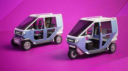 Hyundai herziet de riksja: de autofabrikant onthult elektrische concepten met drie en vier wielen voor India