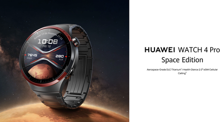 De Huawei Watch 4 Pro Space Edition met een titanium behuizing, saffierglas en een prijs van €649 heeft zijn wereldwijde debuut gemaakt.