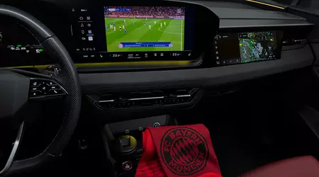 Een voetbalwedstrijd kijken in de file: Audi heeft DAZN geïntegreerd in zijn multimediasysteem