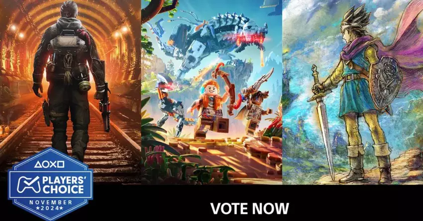 Het stemmen voor de beste game van november is begonnen op de PlayStation-website