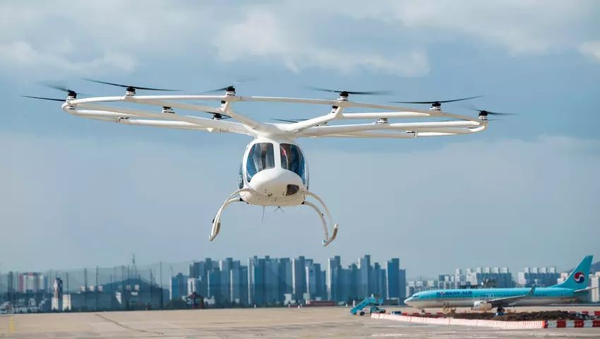 Volocopter wil 's werelds eerste luchttaxidienst lanceren in Parijs in 2024