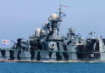 Oekraïense experimentele drone Sea Baby met ...