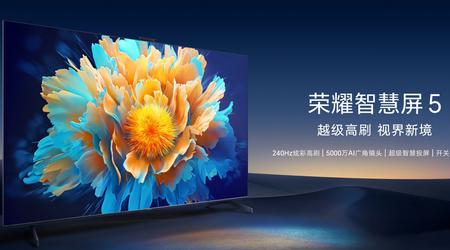 Honor Smart Screen 5 - nieuwe 4K-tv's met 144Hz framerate geprijsd vanaf $515