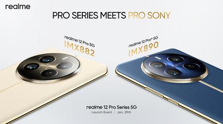 realme heeft onthuld welke camera's de realme 12 Pro en realme 12 Pro+ smartphones krijgen