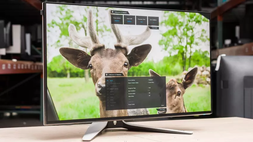 Alienware AW2723DF professioneel gaming display