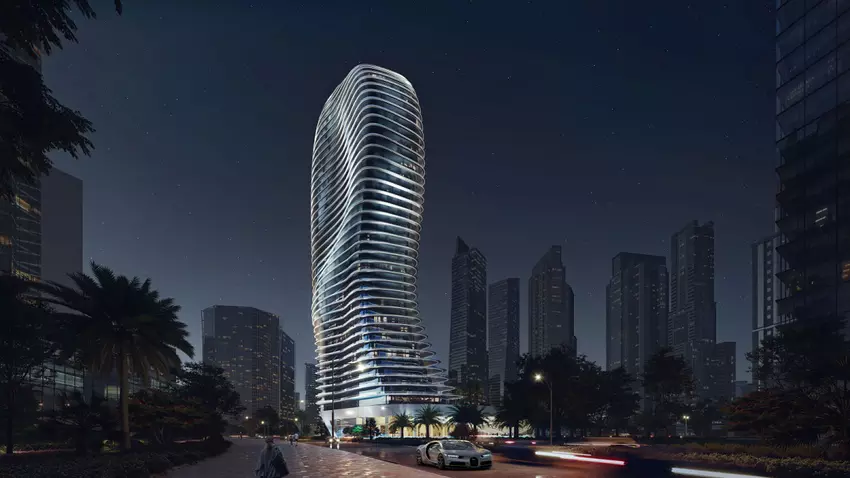 Bugatti zal 's werelds eerste Bugatti Residence bouwen in Dubai - een ongebruikelijk gebouw van 42 verdiepingen met 11 Sky Mansion penthouses en Riviera Mansions, met een prijs vanaf $19,09m.