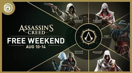 Ubisoft heeft een gratis weekend aangekondigd voor vijf games in de Assassin's Creed-franchise en aanzienlijke kortingen op de meeste delen van de serie