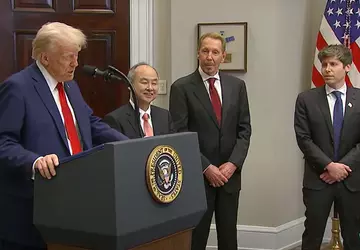 Donald Trump kondigt een investeringsproject van ...