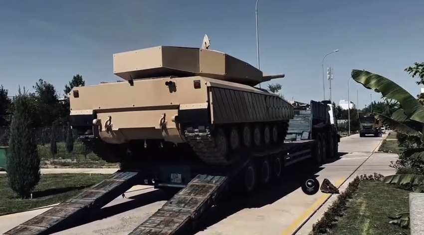 SCI-FI uit Oezbekistan: het land toonde een "moderne" modernisering van de T-64 met een Koreaanse motor