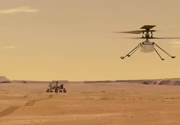 NASA's onbemande Ingenuity helikopter heeft een ...