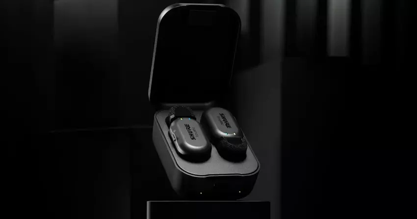 Shure introduceert de eerste draadloze lavalier-microfoon zonder extra hardware