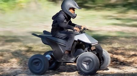 Tesla start verkoop van Cyberquad for Kids quad in Europa, verboden in VS