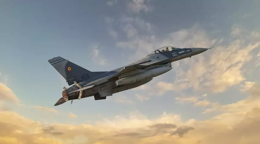Roemenië en Lockheed Martin openen een F-16 trainingscentrum in het land voor NAVO en Oekraïense piloten