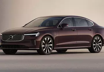 Het is een vernieuwde Volvo S90, ...