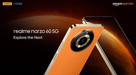 Een insider heeft laten zien hoe de Narzo 60 5G eruit gaat zien: een smartphone met een 90Hz flatscreen, een 64MP camera en een 5000mAh batterij.