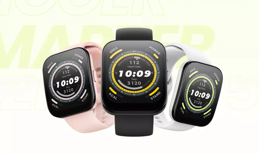 Amazfit Bip 5: 1,91-inch scherm, BioTracker-sensor en tot 10 dagen batterijduur voor $89