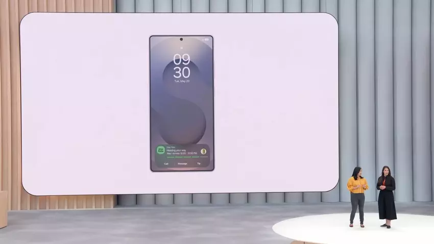 Now Bar with Live Updates