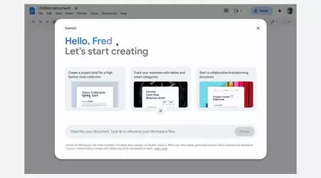 Google begint met testen van de functie "Help me bij het maken" van Gemini in Google Documenten