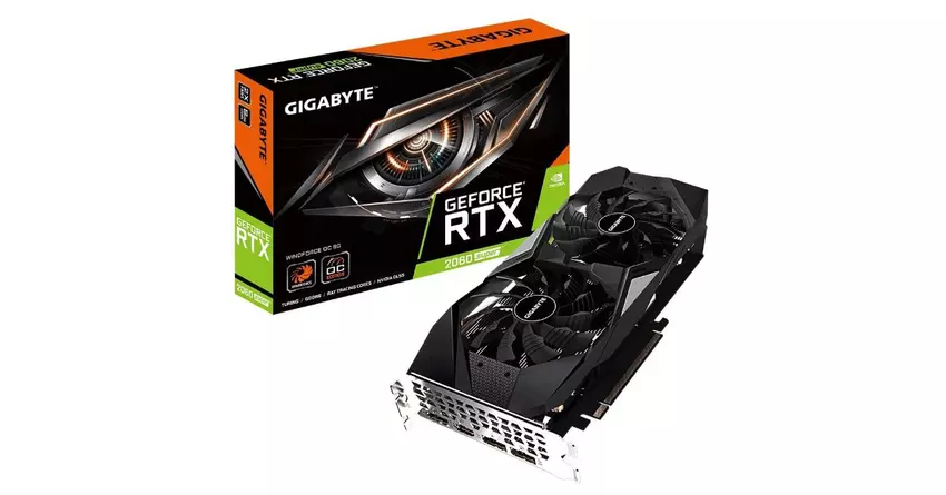 Model GIGABYTE GeForce RTX 2060 OC 6G Grafische kaart