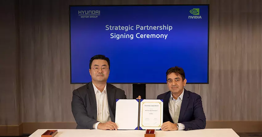 Hyundai Motor Group heeft een strategisch partnerschap aangekondigd met NVIDIA. Ze zullen samenwerken om technologieën voor kunstmatige intelligentie te ontwikkelen